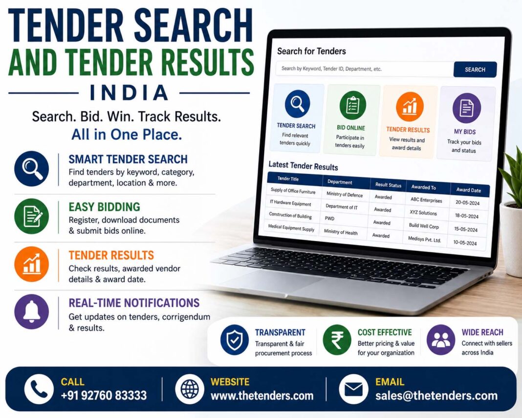 GeM Tender Search: How Businesses Can Find and Evaluate Government Opportunities